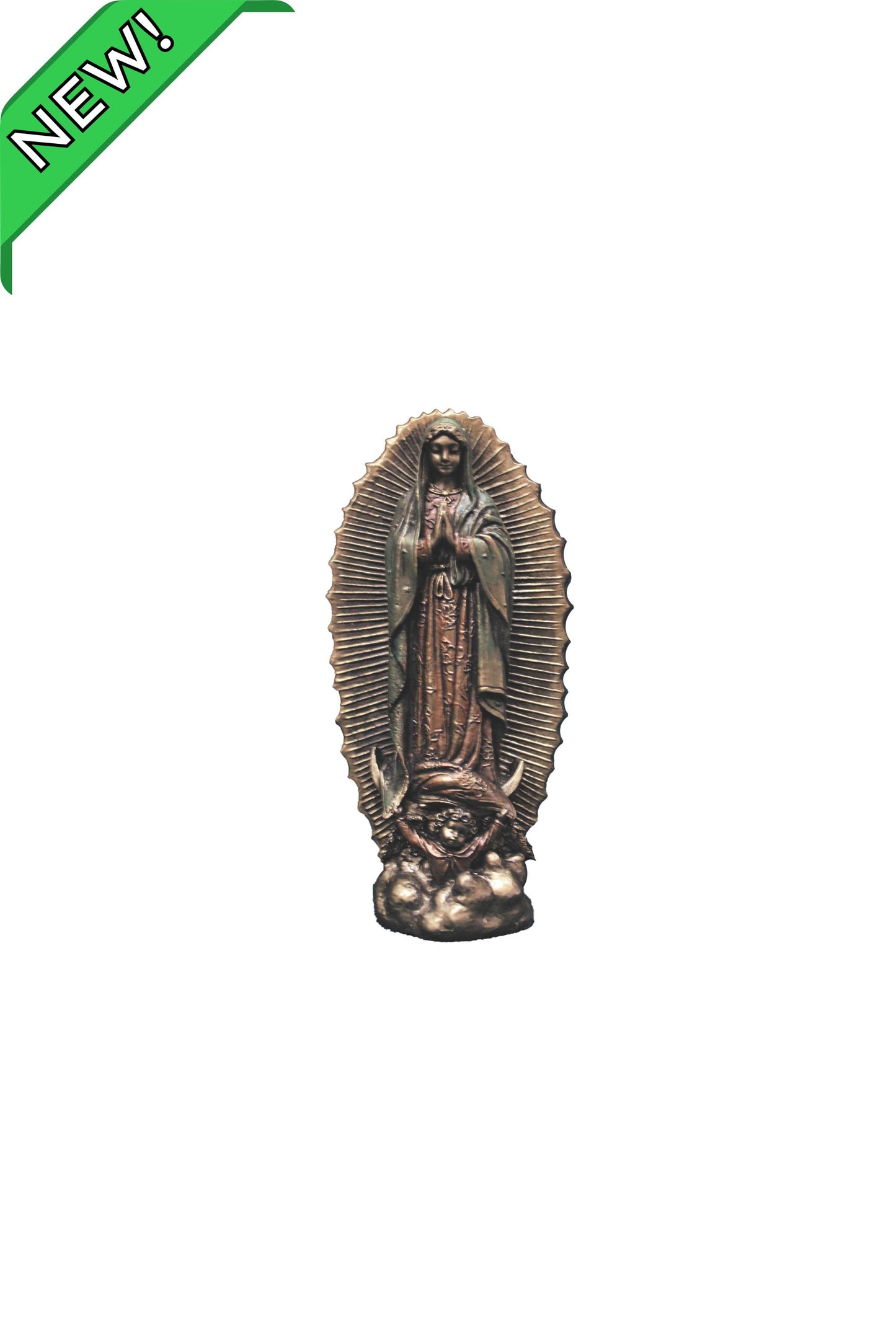 SR-78414 O.L. Guadalupe in Cold Cast Bronze 3.25"