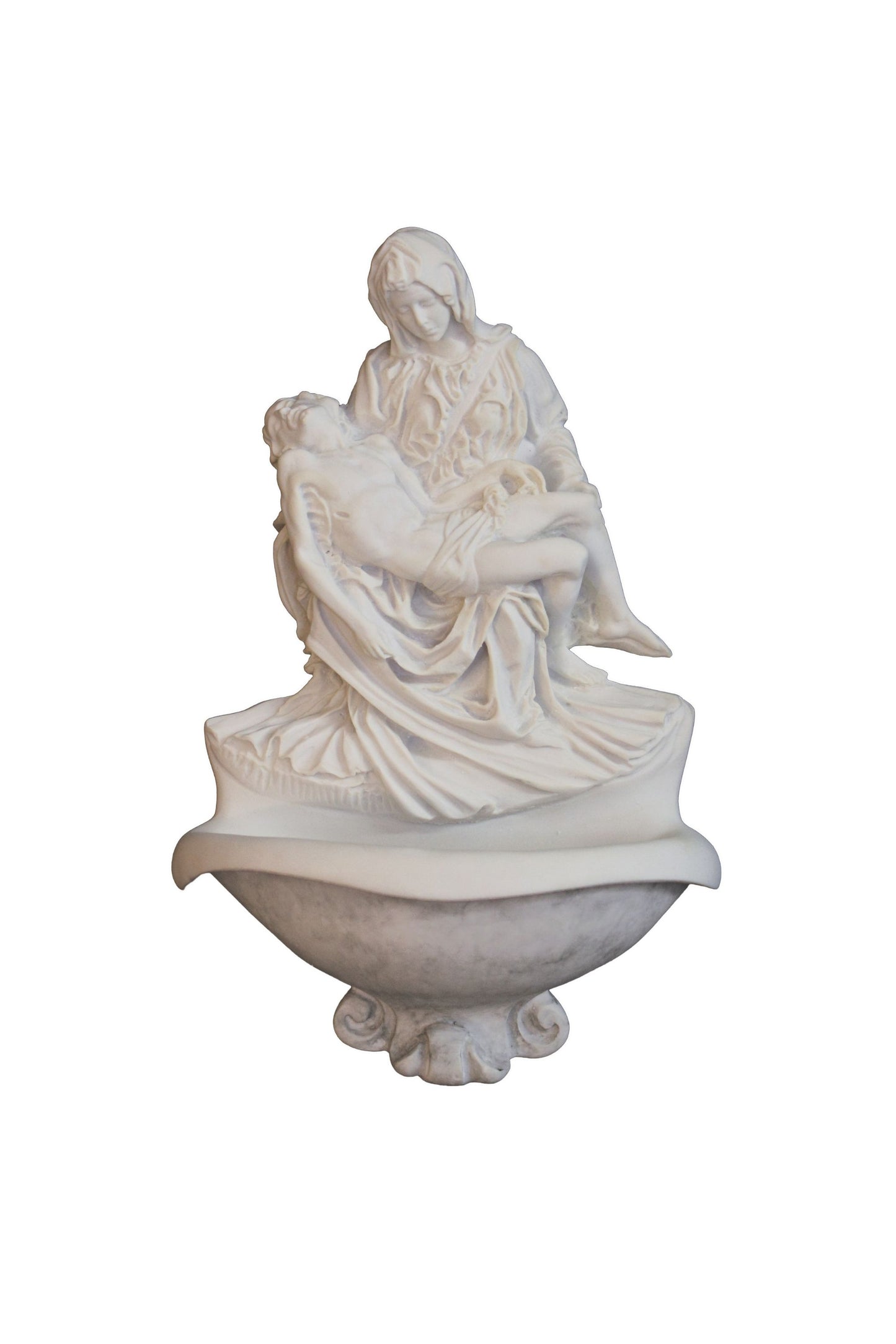 1368 Pieta Font in White 5.75x9"