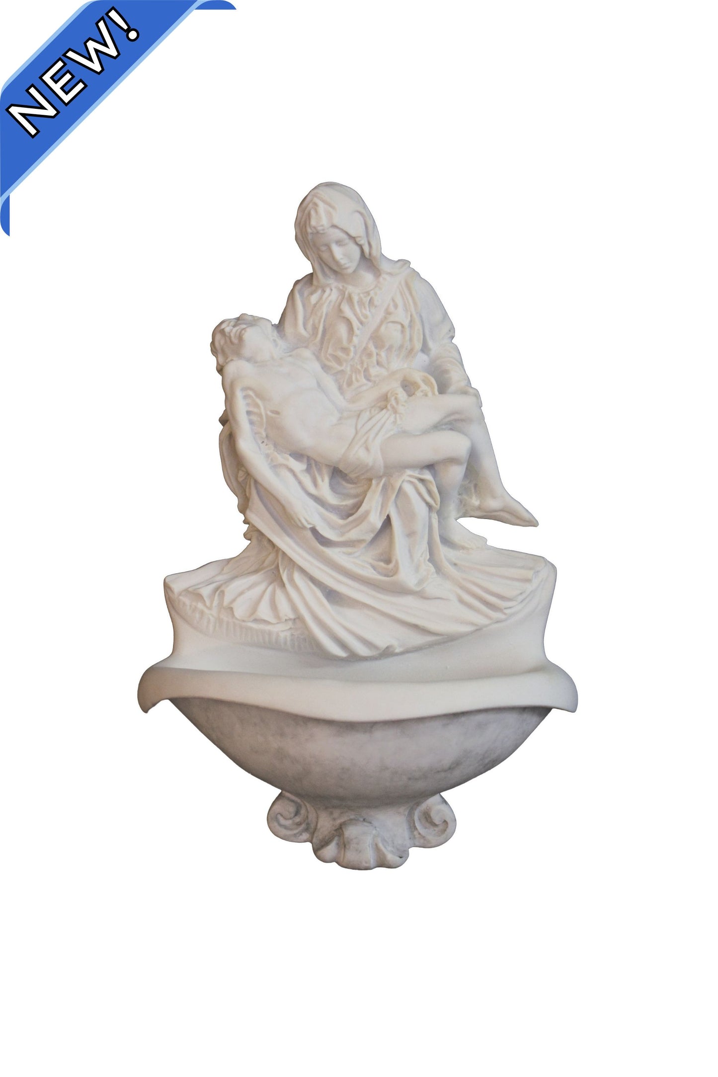 1368 Pieta Font in White 5.75x9"