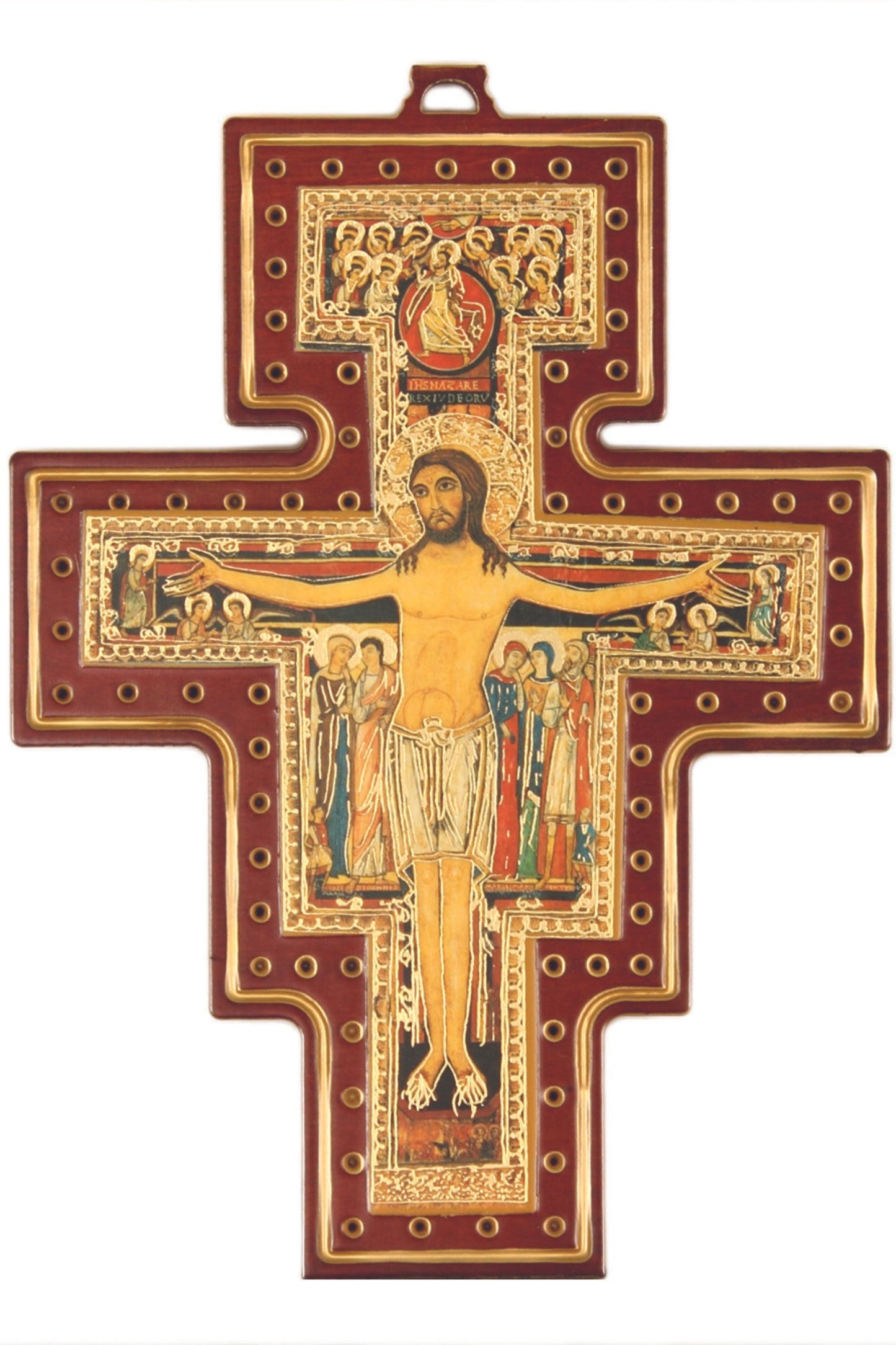 408-C San Damian Cross 10"