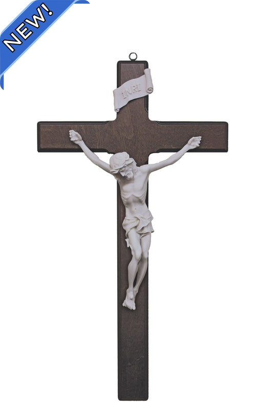 CL-189-B Birch Wood Crucifix 25.5"