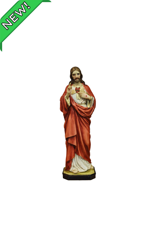I-283 Sacred Heart of Jesus in Color 5.5"