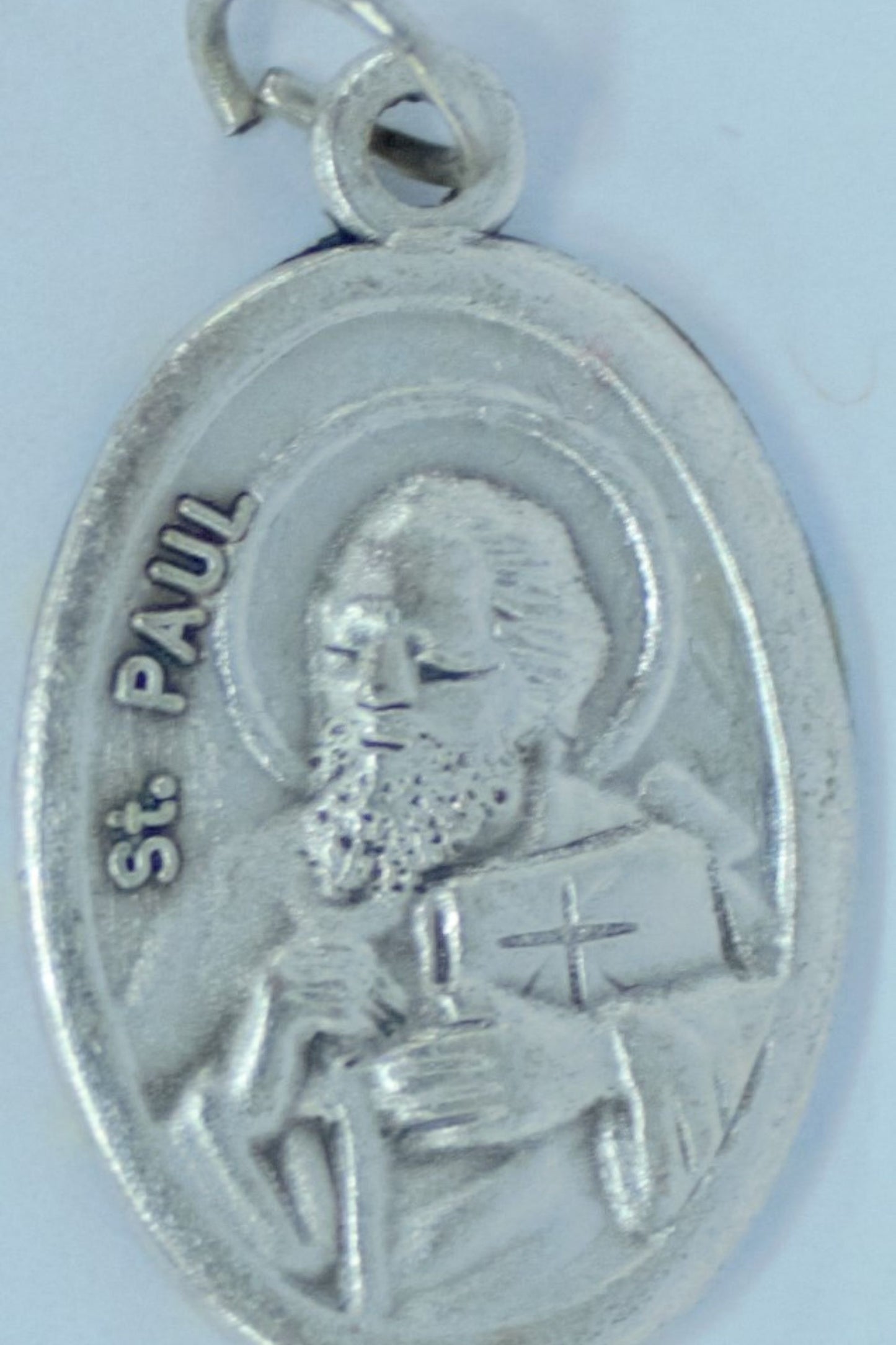 MHP-PETER St. Peter Hand-Painted Medal 1"x.5"