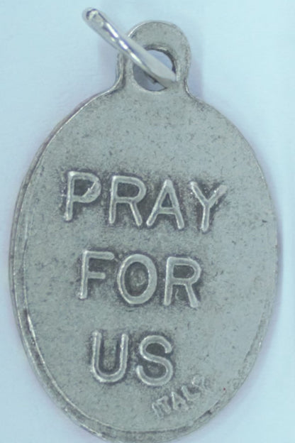 MHP-PRSUC Our Lady of Prompt Succor Hand-Painted Medal 1"x.5"