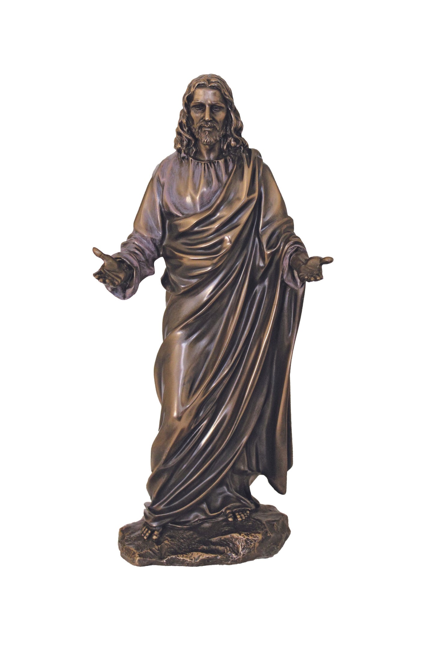 SR-73870 Welcoming Christ in Cold Cast Bronze 12"