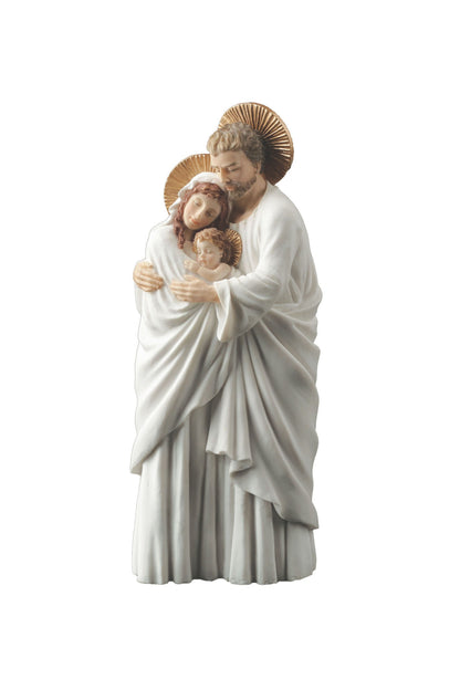 SR-75439-WG Holy Family in White 10"