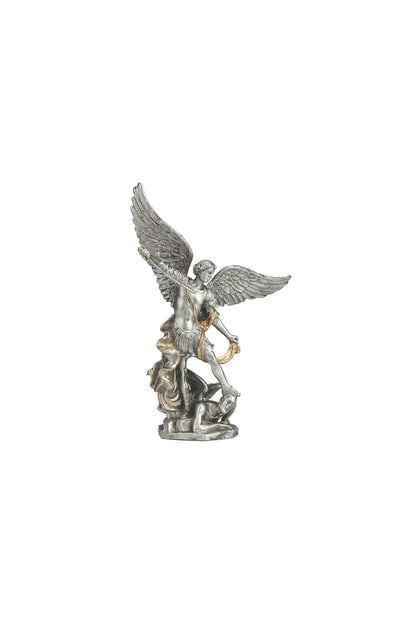 SR-75579-PE St. Michael Pewter Style Finish 4"
