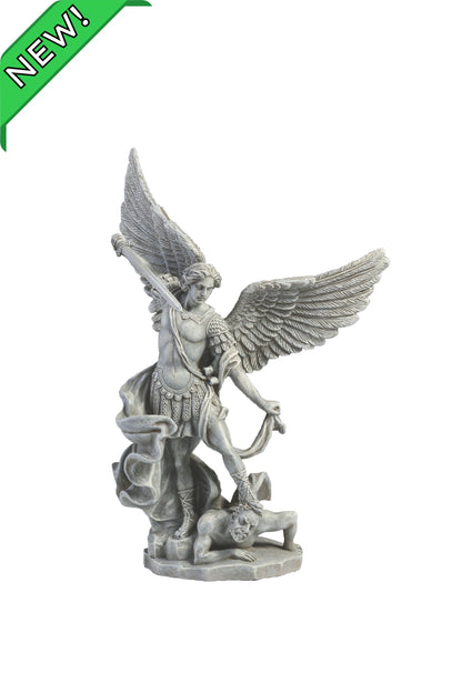 SR-76519-ST St. Michael Stone Finish 8"