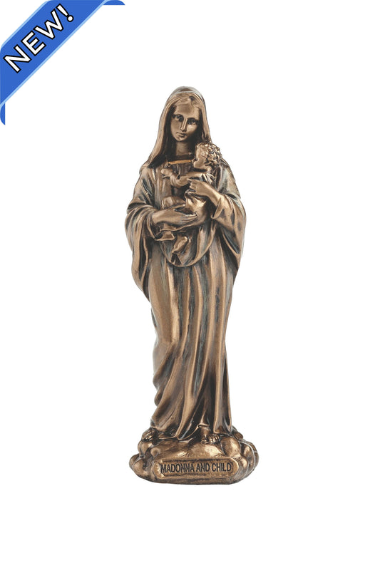 SR-77718 Madonna & Child in Cold Cast Bronze 3.25"