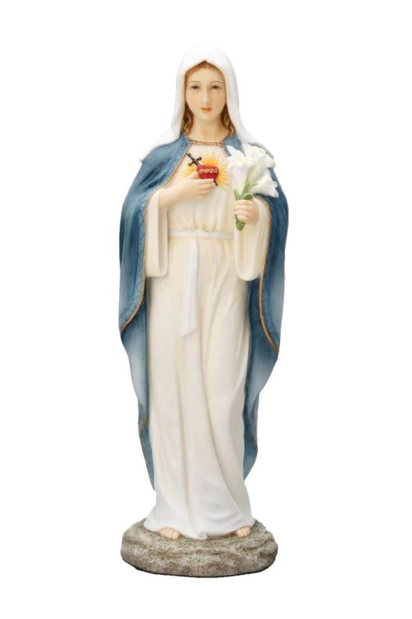 SR-77795-C Immaculate Heart of Mary in Color 8"