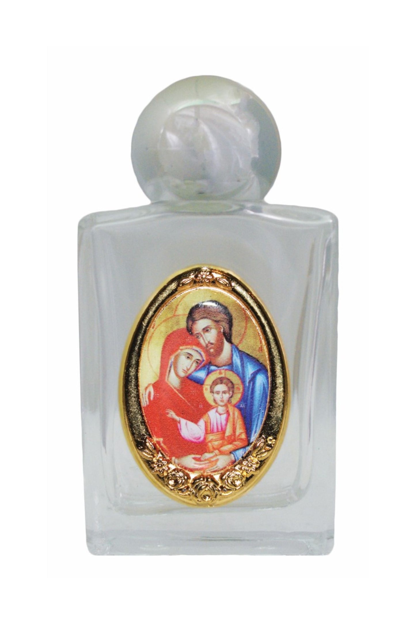 WB11-HF Holy Family Holy Water Bottle 1.75x2.25"