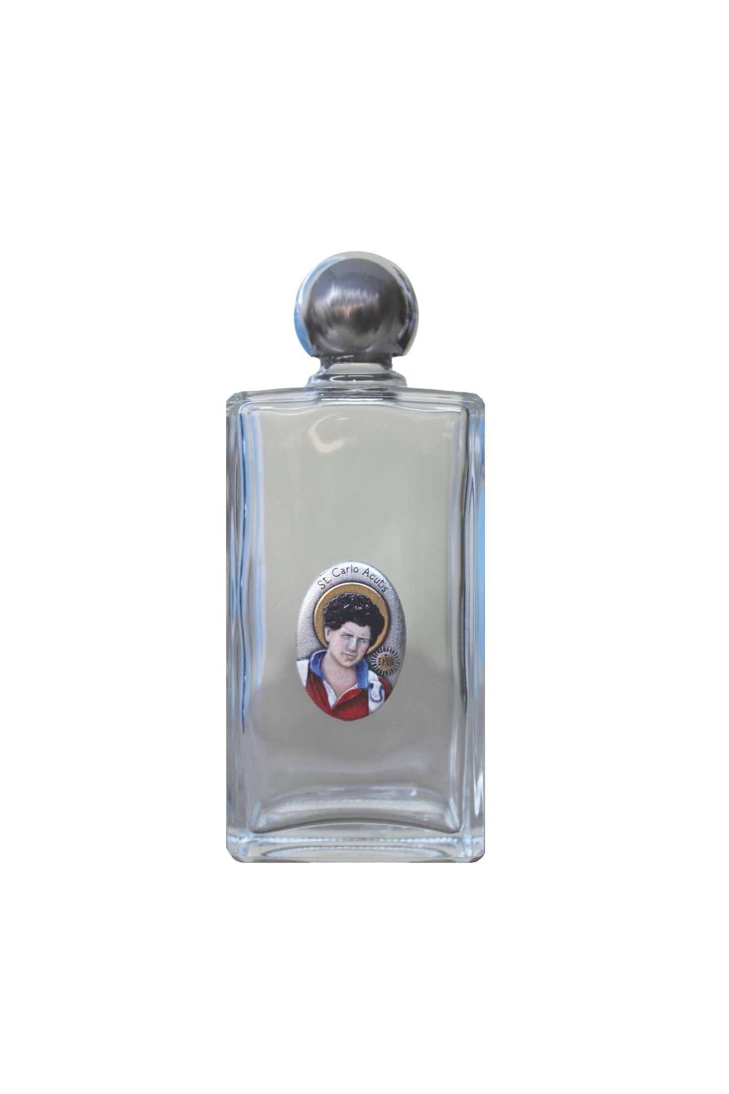 WB13-CA Carlo Acutis Holy Water Bottle 2x5"