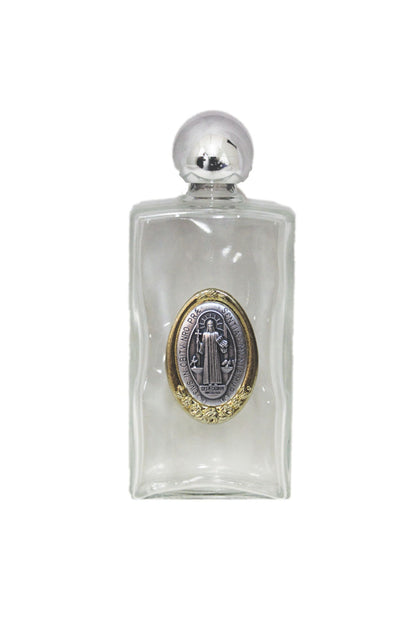 WB13-BEN St. Benedict Holy Water Bottle (Double Sided) 2x5"
