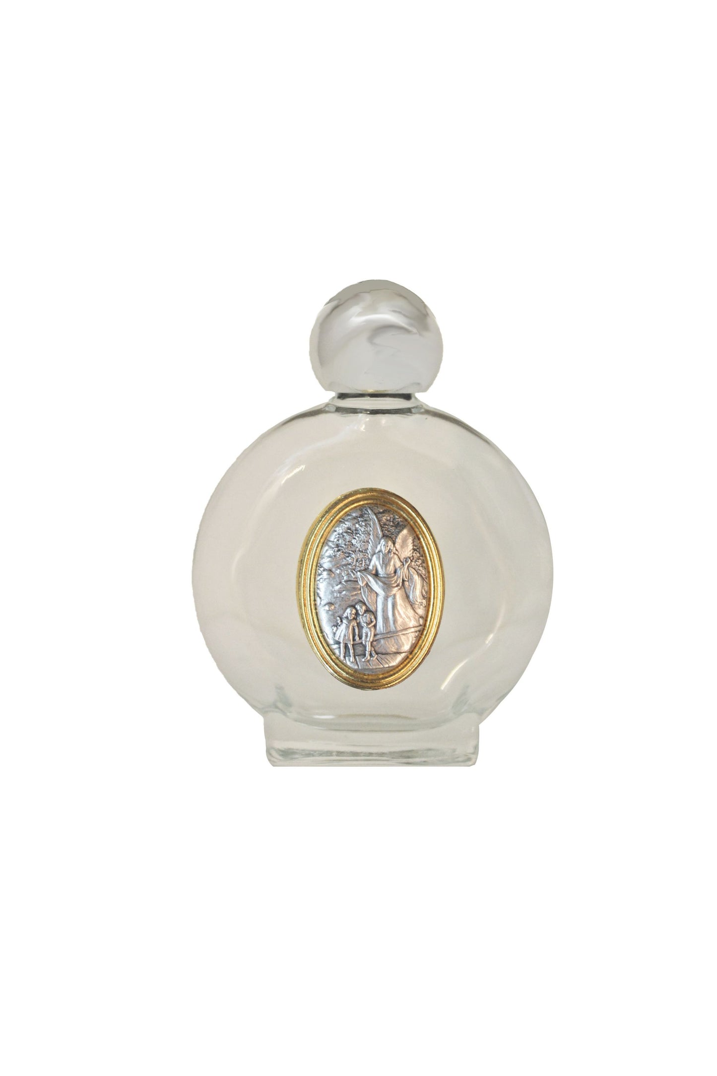 WB21-GAB Guardian Angel Holy Water Bottle 3.25"