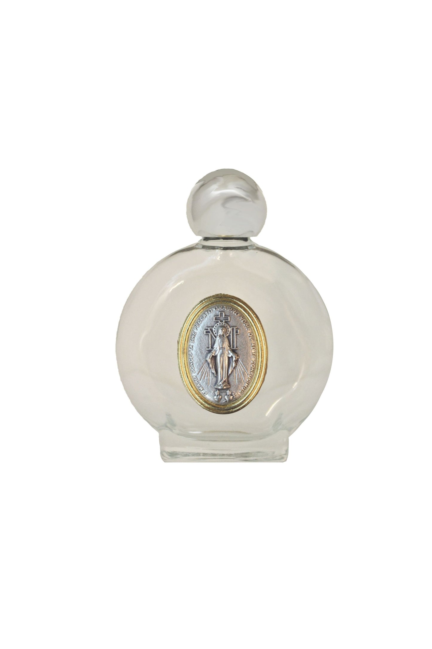 WB21-MM Miraculous Medal Holy Water Bottle 3.25"