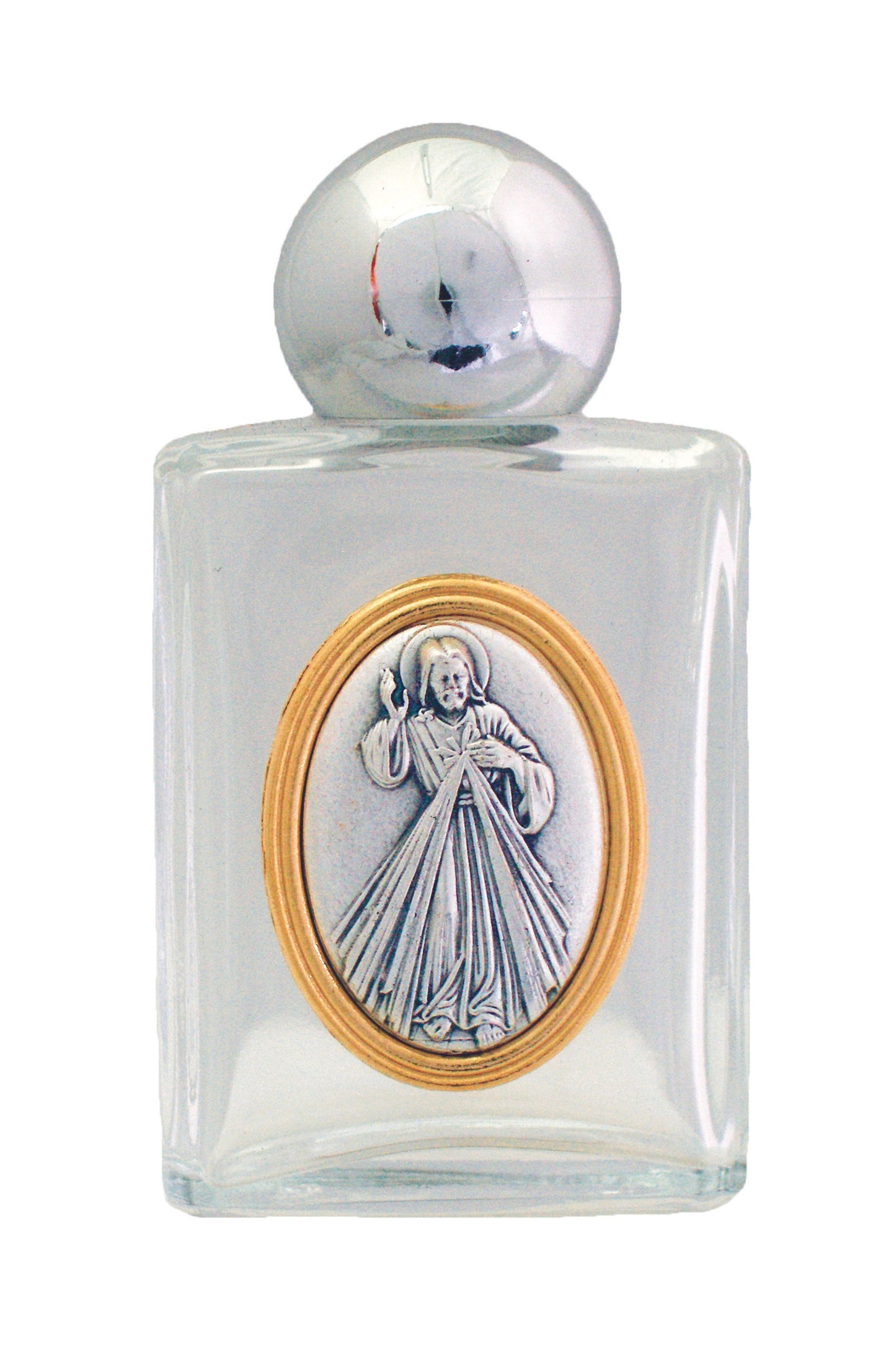 WB5-DM Divine Mercy Holy Water Bottle 1.75x3.25