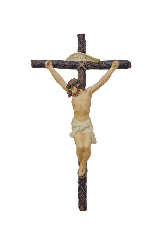 SR-72690-C Crucifix in Color 16"