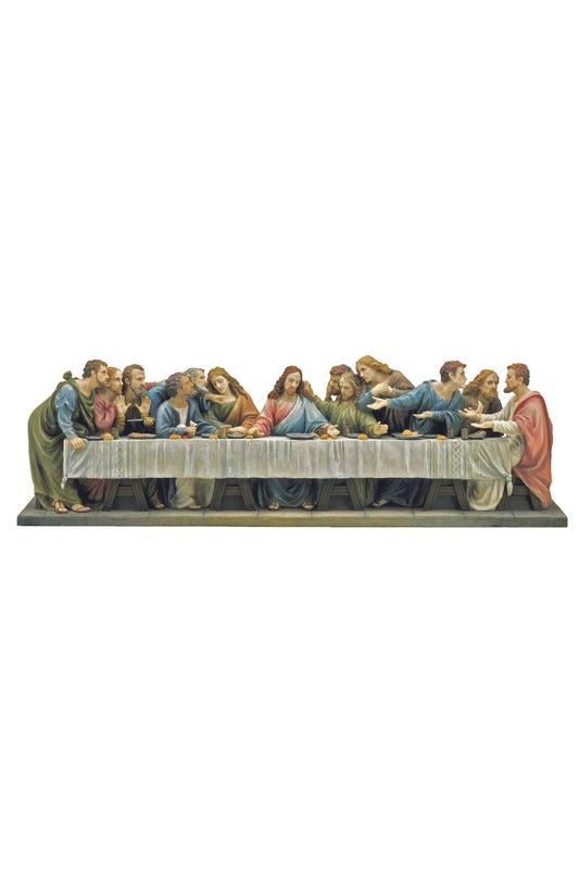 SR-75825-C  Large Last Supper in Color 29x7x8"