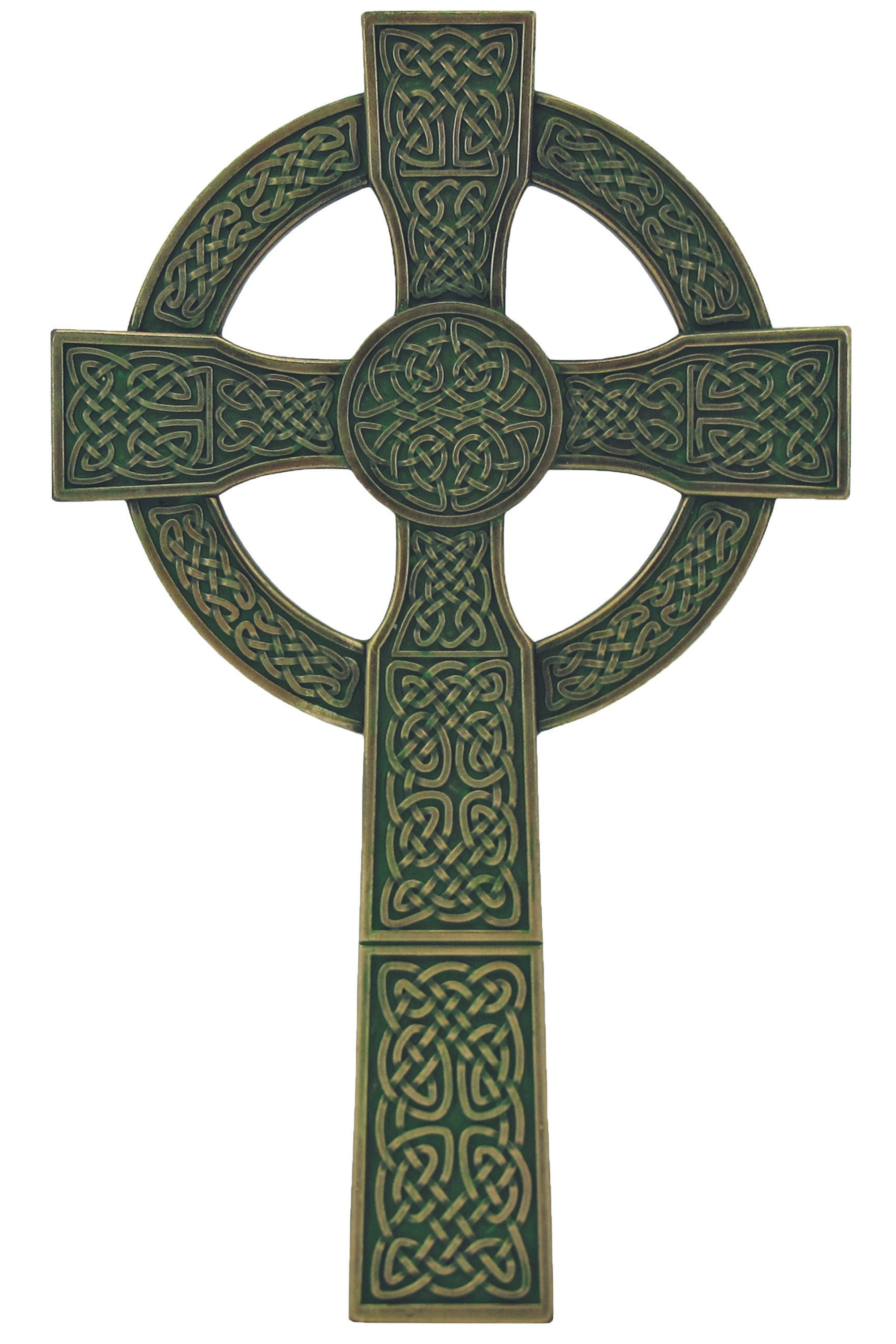 SR-76636 Celtic Cross in Cold Cast Bronze 8