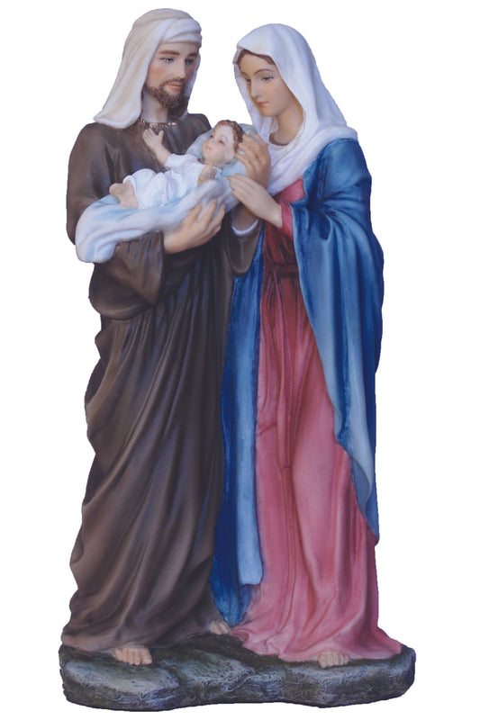 SR-77194-C Holy Family in Color 8.5"